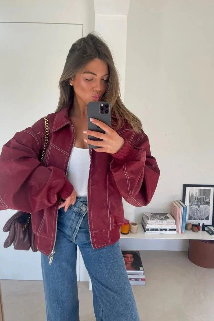 SOKYND Adelfa Bomber Jacket Coats & JacketsSOKYND-779479-DEF-M-71959M