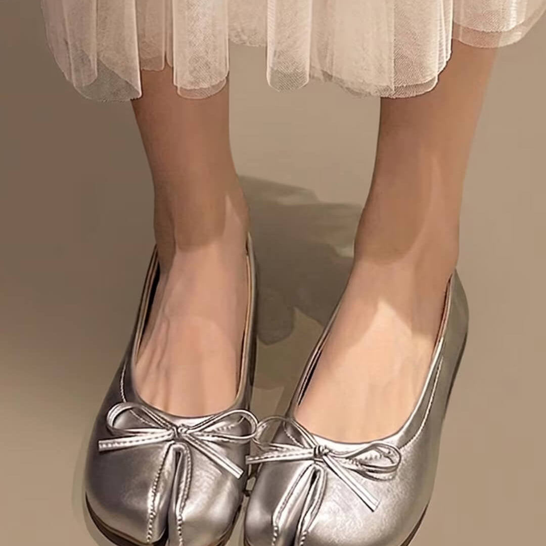 SOKYND Adelmira Slip-On Ballet Flats ShoesSOKYND-806807-SIL-OS-90839Silver36