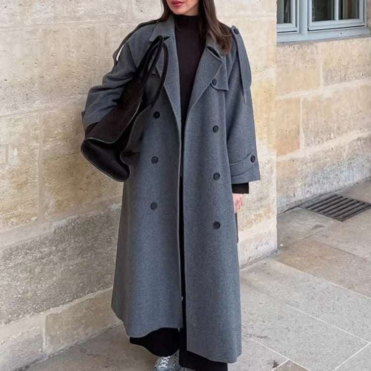 SOKYND Amelia Autumn Winter Coat Coats & JacketsGreyS