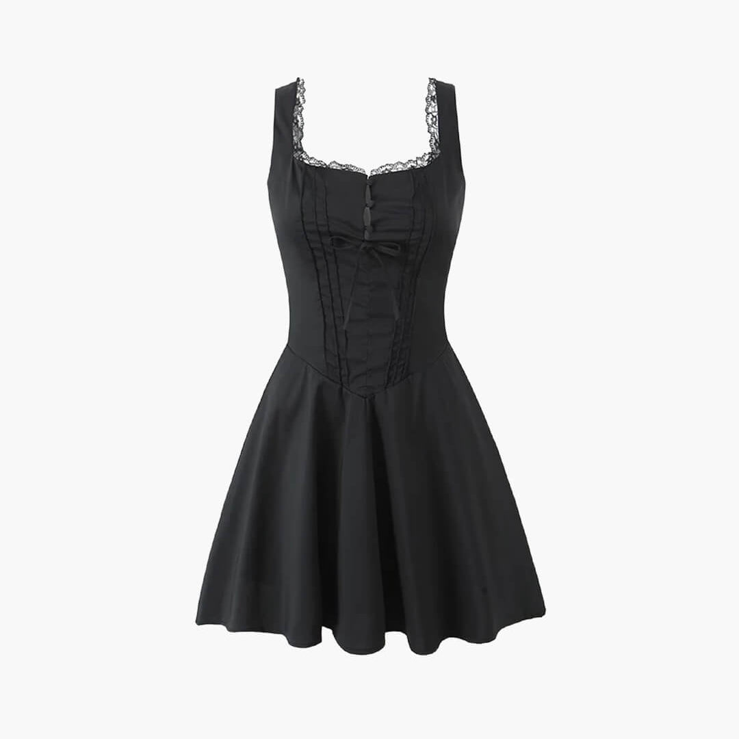SOKYND Anikka Sleeveless Lace Up Back Dress Dresses1005008269228899-;oj1772479400888156614BlackS