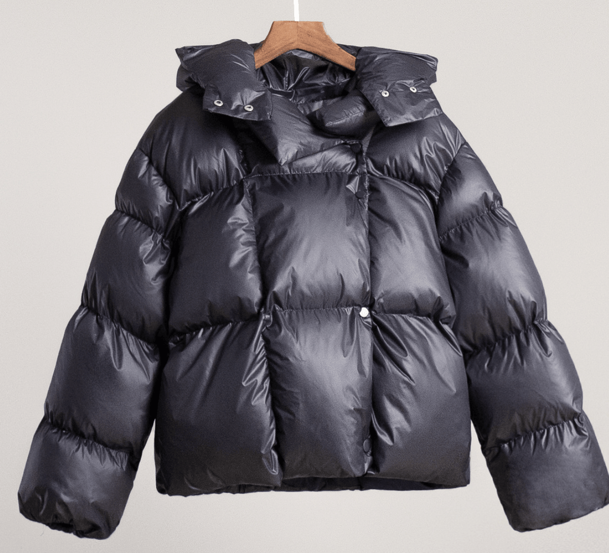 SOKYND Bettina Puffer Jacket in Navy