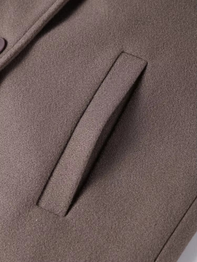 SOKYND Charlene Maxi Coat Coats & JacketsgU1767625273833505739BrownL