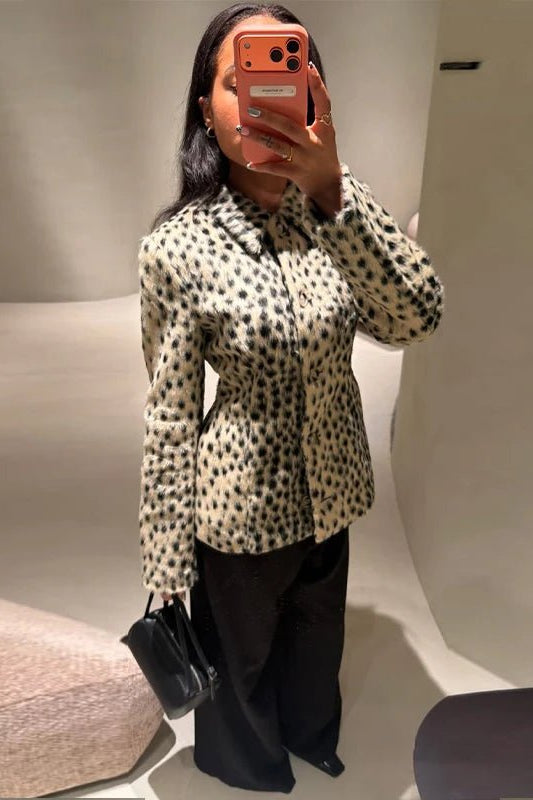 SOKYND Ellen Leopard Printed Faux Fur Jacket CoatSOKYND-320215-SHO-S-78327LeopardS