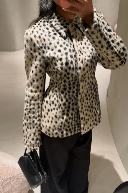 SOKYND Ellen Leopard Printed Faux Fur Jacket CoatSOKYND-320215-SHO-S-78327LeopardS