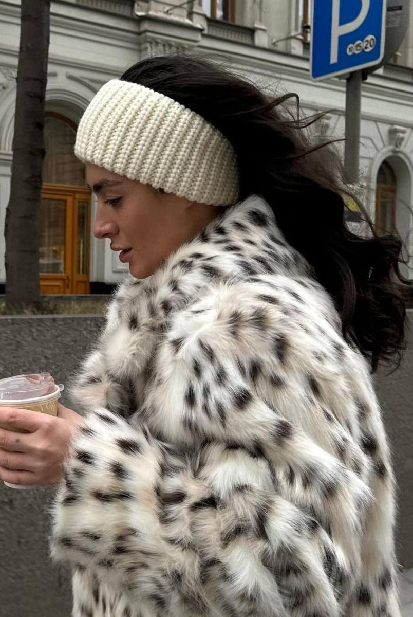 SOKYND Josephine Leopard Faux Fur Coat Coats & Jacketshu1767625273836626982White LeopardXS