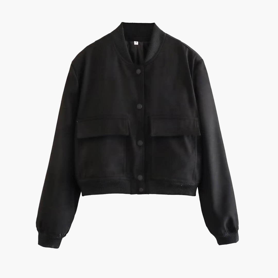 SOKYND Mila Bomber Jacket JacketSOKYND-445335-BLA-S-24727BlackS