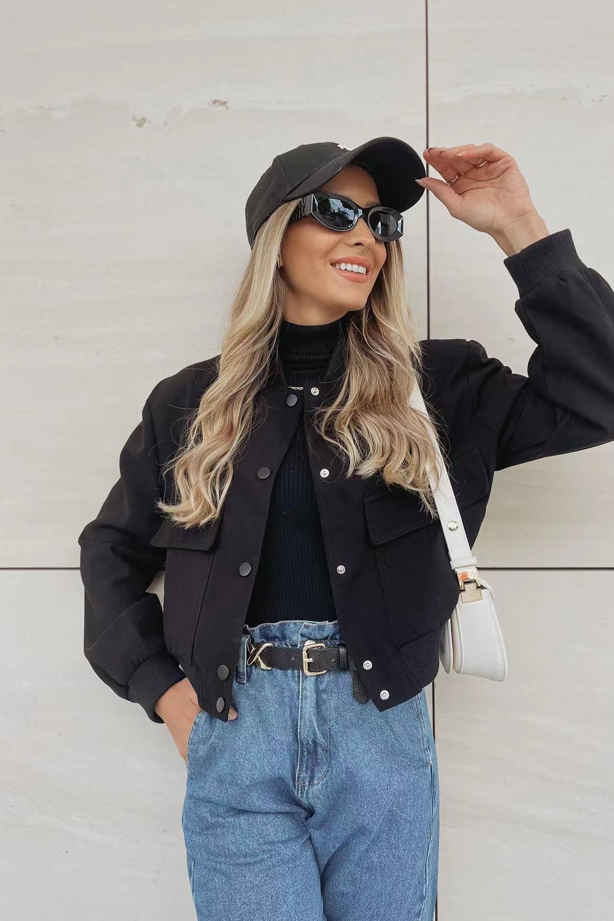 SOKYND Mila Bomber Jacket JacketSOKYND-445335-OAT-S-26423OatmilkS