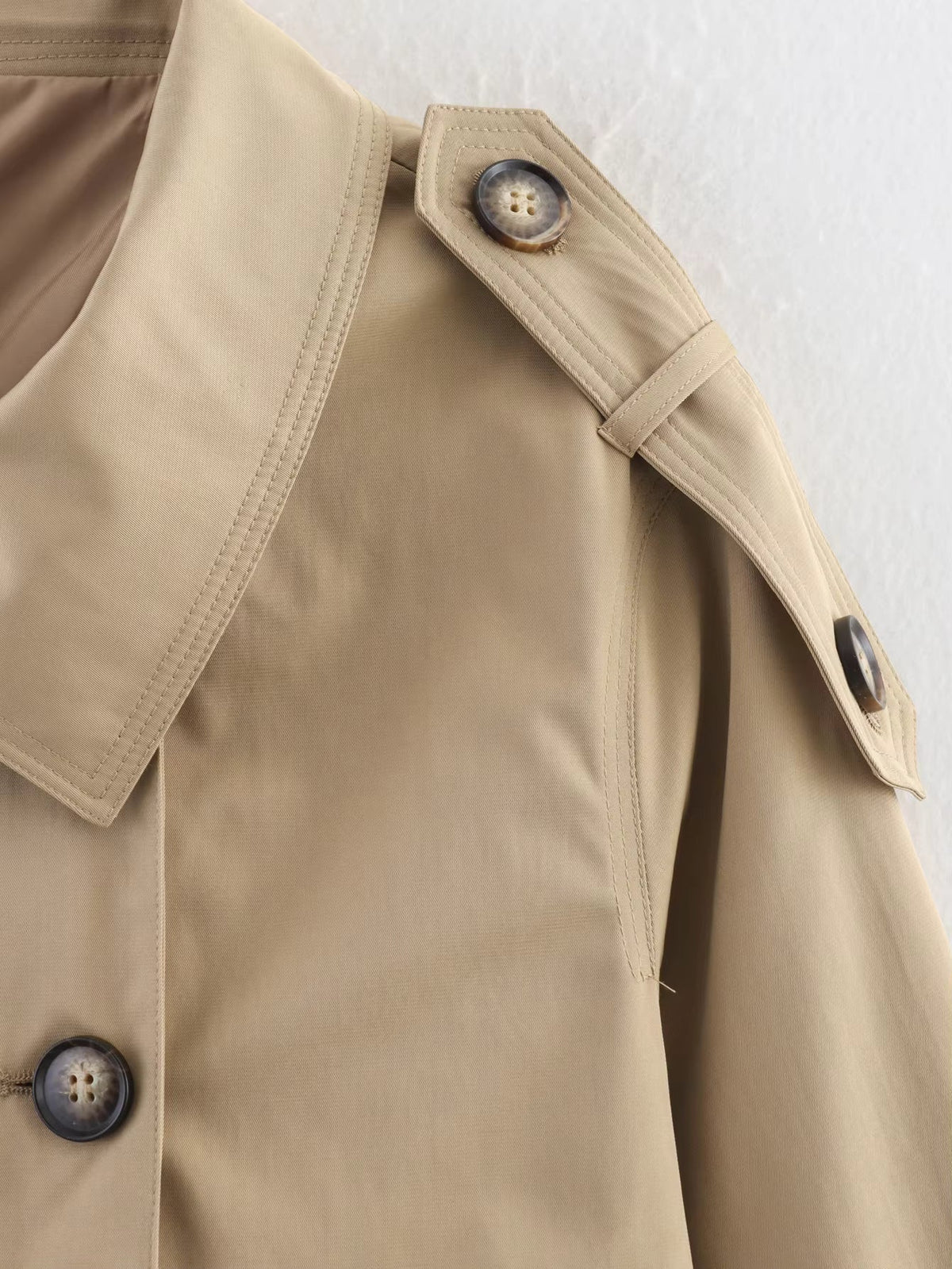 SOKYND Zoe Beige Double Breasted Trench CoatSOKYND-986391-BEI-M-56759BeigeM
