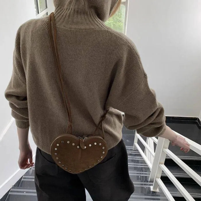 Erica Vintage Faux Suede Crossbody