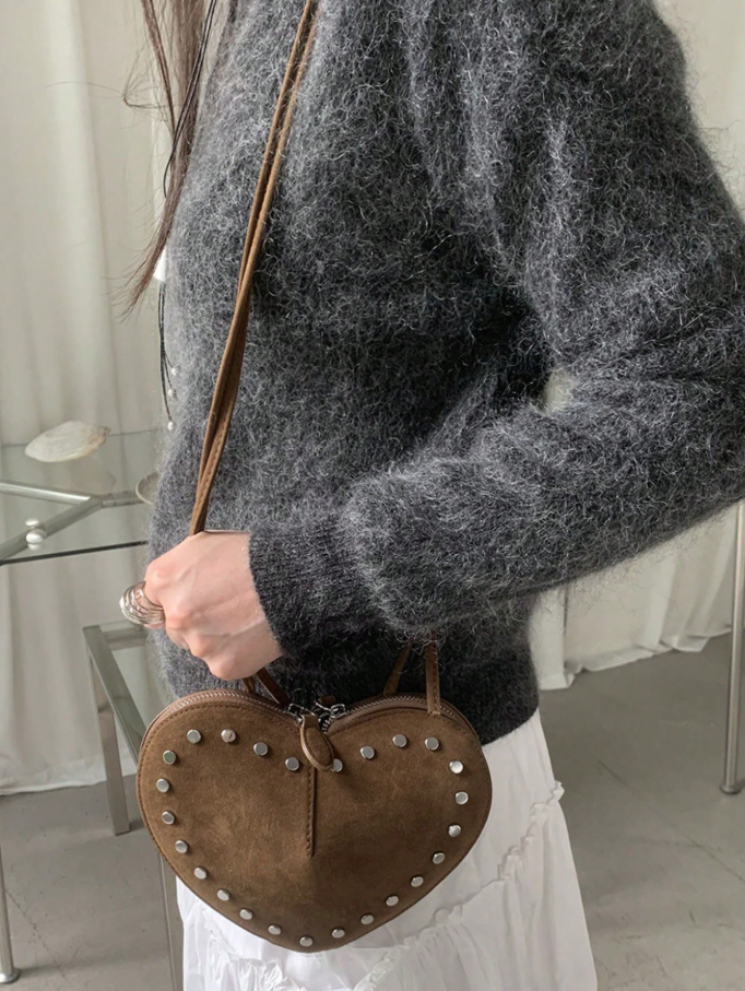 Erica Vintage Faux Suede Crossbody