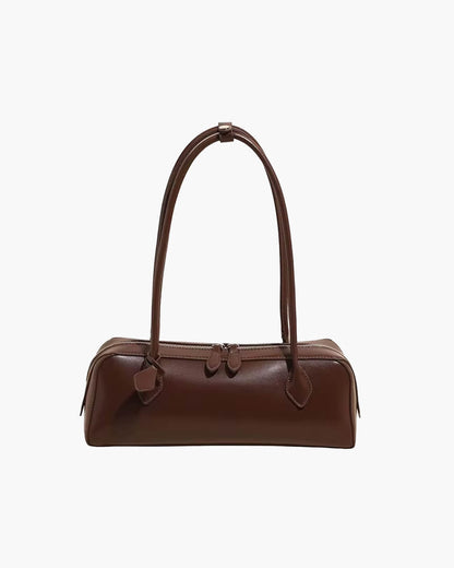 Emily Vintage Leather Baguette Bag