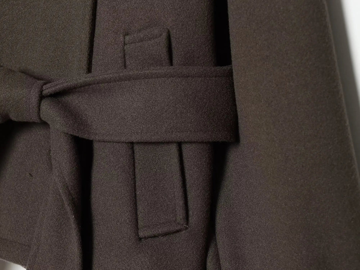 Alicia Double Breasted Belted Coat
