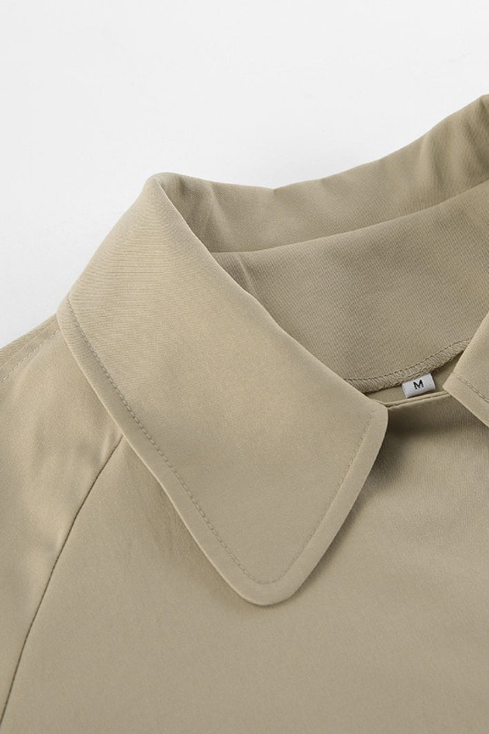 Raina Belted Wrap Trench Coat