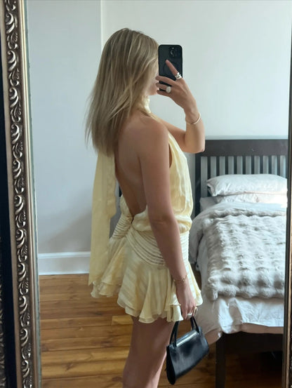 Tacita Backless Mini Dress