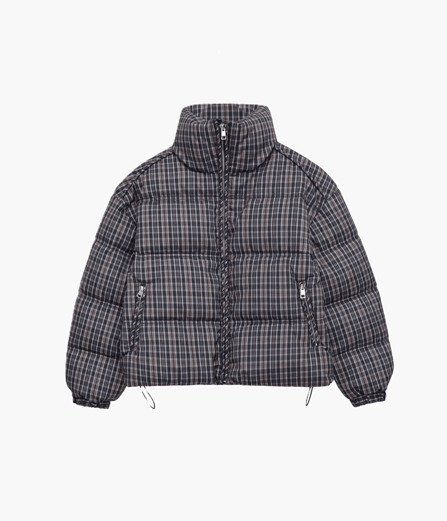 Sabrina Plaid Puffer Jacket