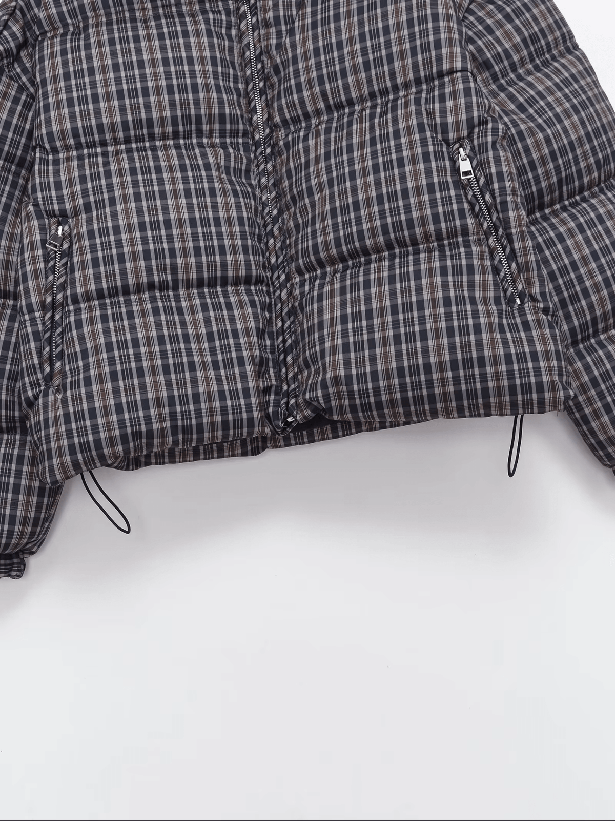 Sabrina Plaid Puffer Jacket