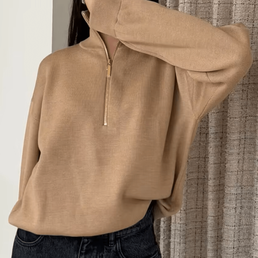 Alice Half-Zip Knit Sweater
