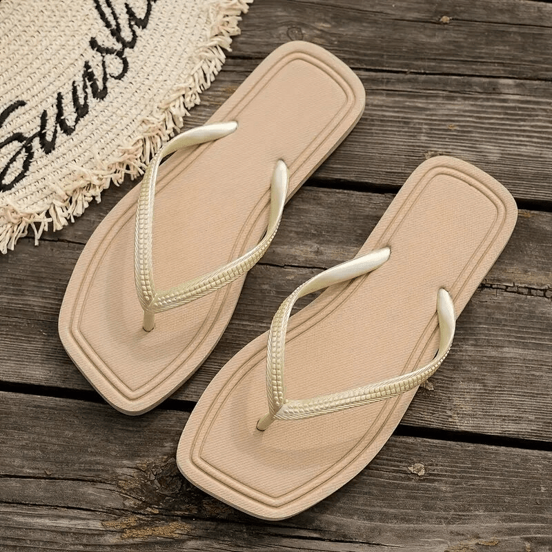 SOKYND Aetria Square Toe EVA Sandals ShoesSOKYND-746647-BEI-3637-33271Beige36-37