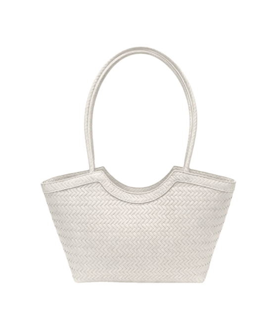 SOKYND Anna Woven Faux Leather Bag BagspJ1774219786661769528WhiteRegular
