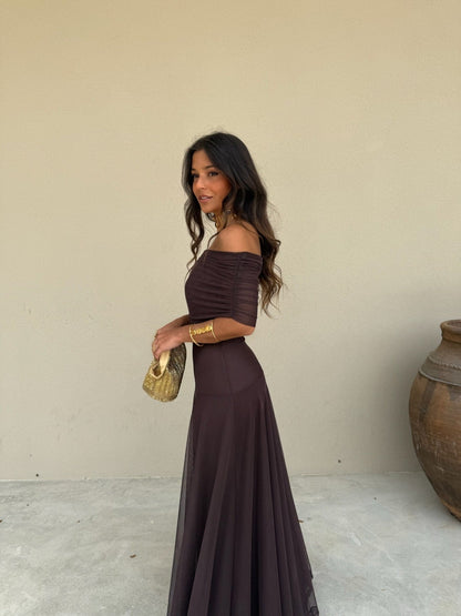 SOKYND Clarice Mesh Maxi Dress DressespT1772777205906624904L