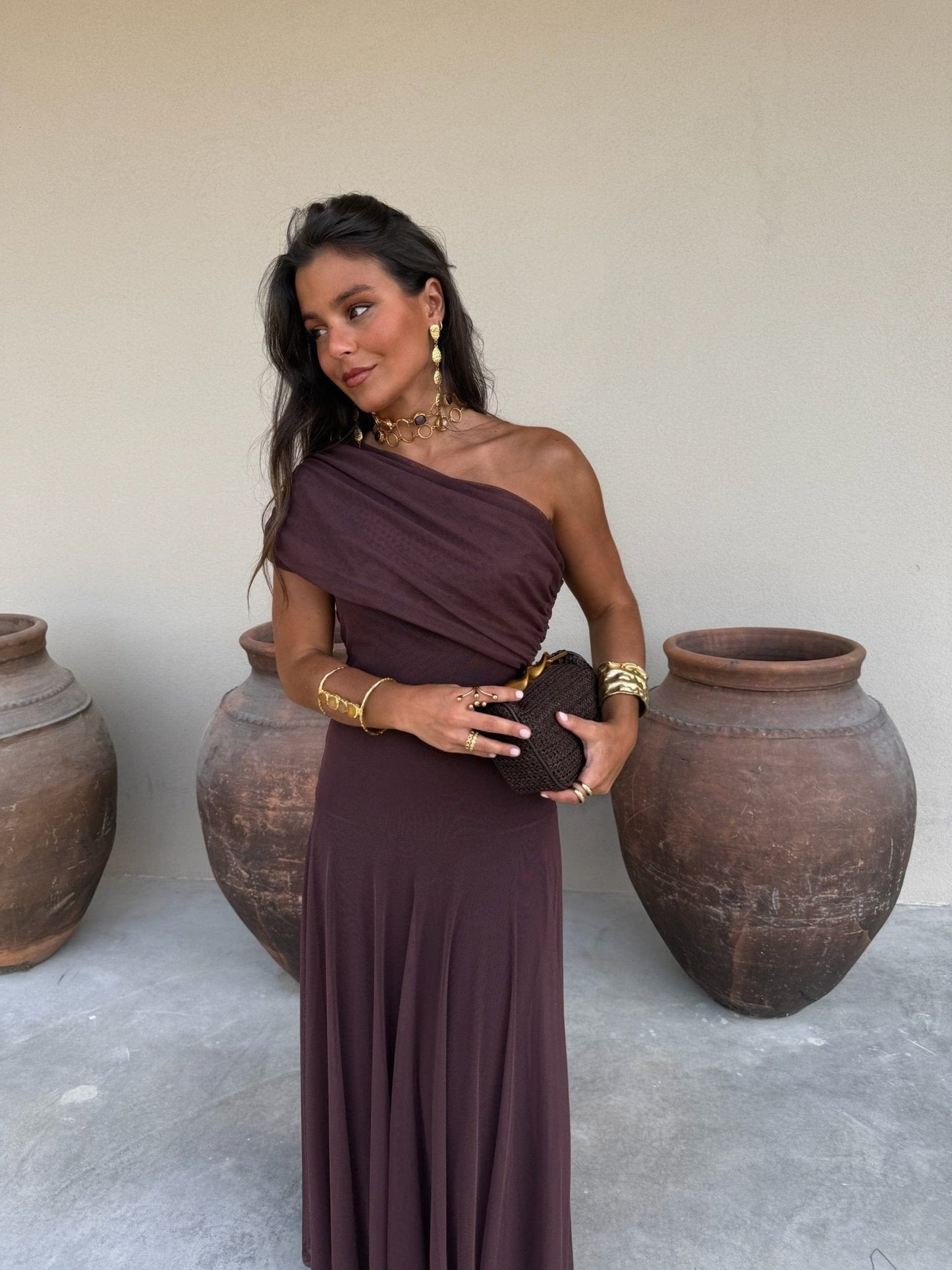 SOKYND Clarice Mesh Maxi Dress Dressesql1772777205906381170XS