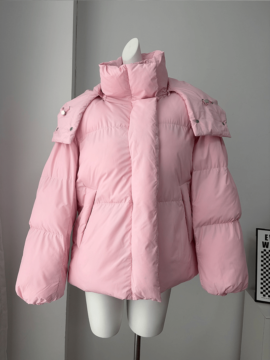 SOKYND Ellie Lightweight Puffer Jacket JacketPinkS