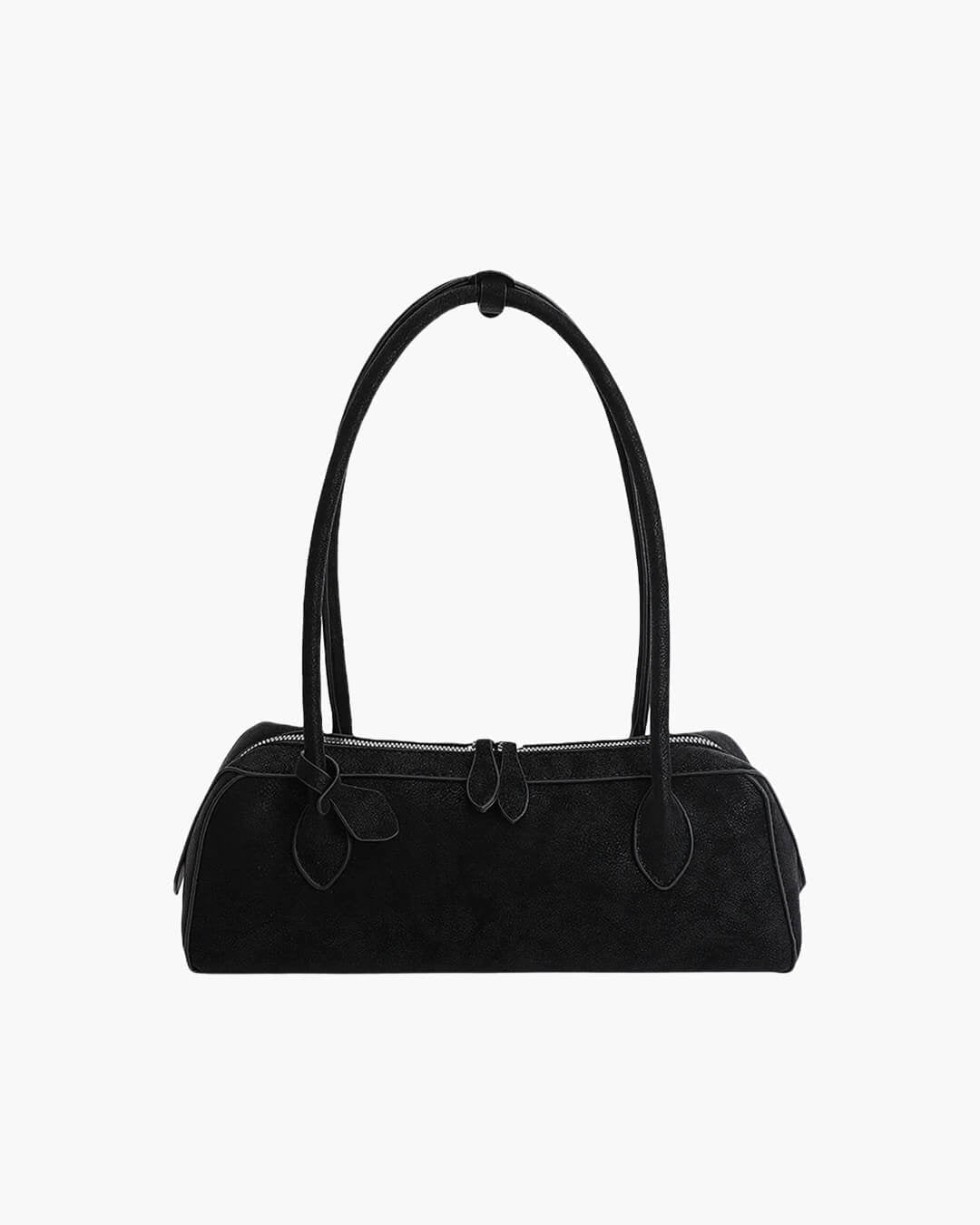 SOKYND Emma Faux Suede Baguette Bag BagSOKYND-547799-BLA-OS-58647Black