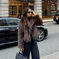 Estelle Faux Fur Coat