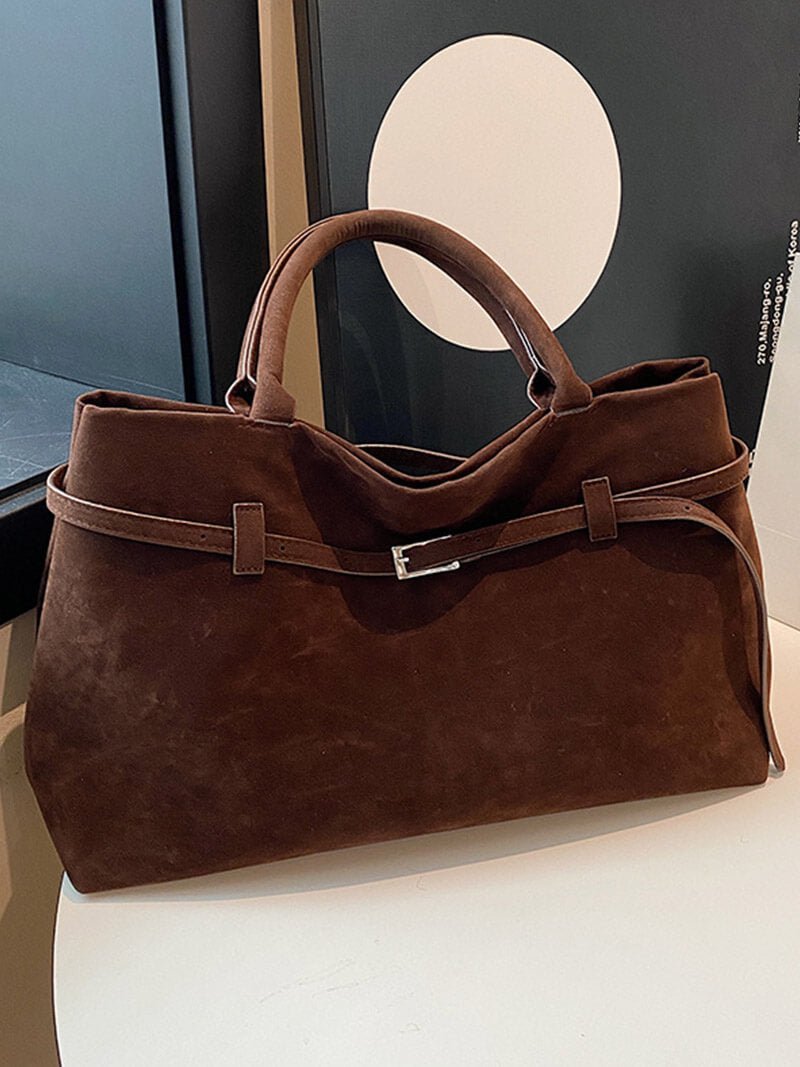 SOKYND Isabel Suede Bag BagSOKYND-234071-BRO-R-74199BrownRegular