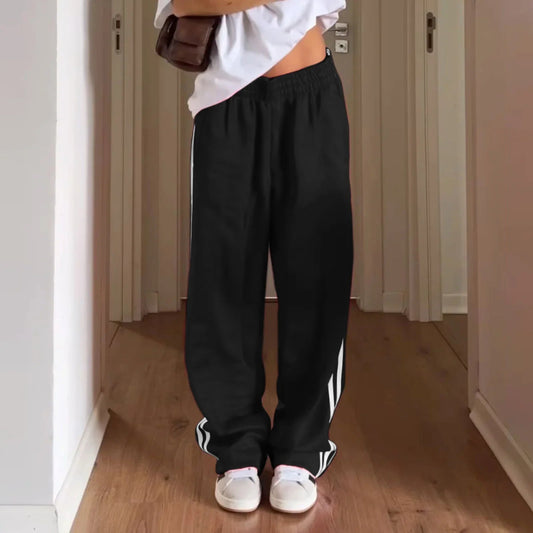 SOKYND Lily Striped Drawstring Sweatpants PantsSOKYND-262743-BLA-S-45623BlackS