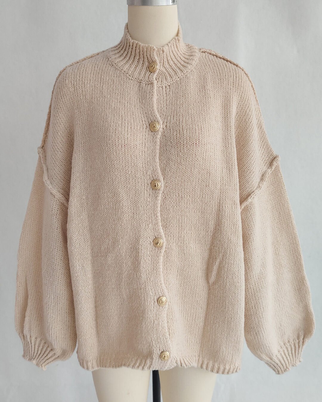 SOKYND Lisa Long Cardigan Knit CardiganSOKYND-458967-CRE-S-29303CreamS
