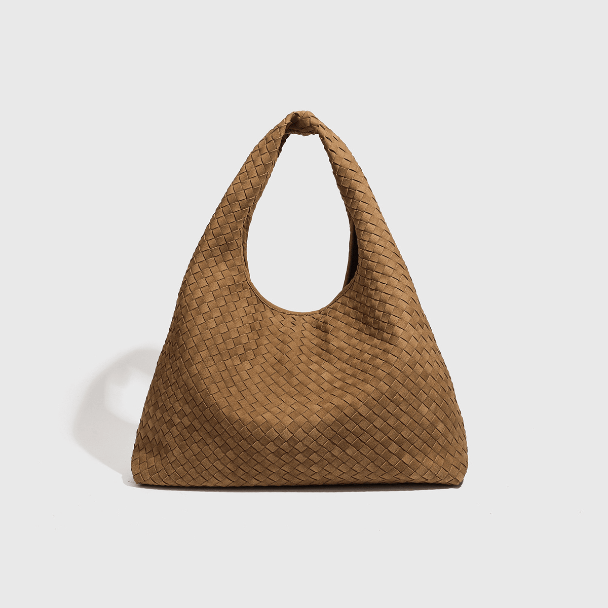 SOKYND Lola Woven Faux Suede Tote Bag BagSOKYND-493847-CAM-OS-48951Camel