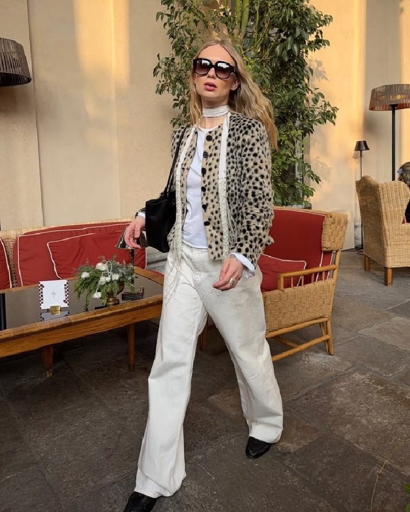 SOKYND Rose Leopard Faux Fur Cropped Jacket JacketSOKYND-698967-S-OS-47991S