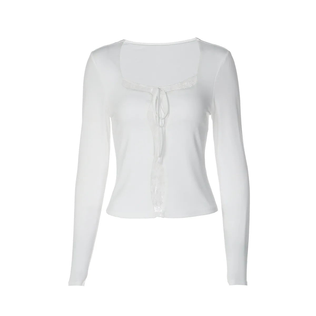 SOKYND Sofia Square Neck Lace Crop Top TopsSOKYND-587735-BLA-S-00151BlackS
