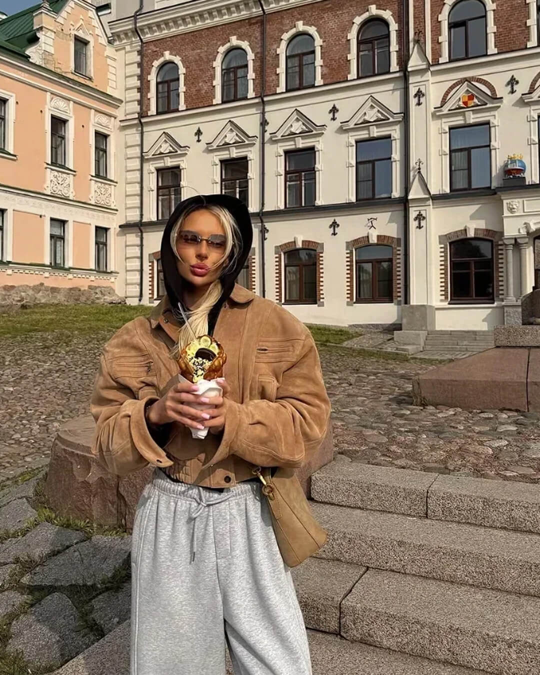 SOKYND Tracey Suede Lapel Jacket Coats & Jacketska1774219786666047907CamelM